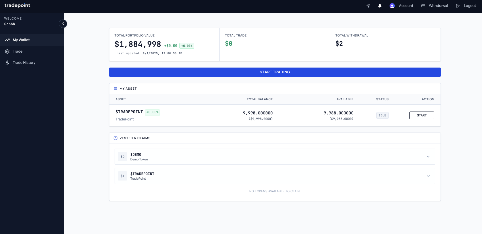 My Wallet Overview